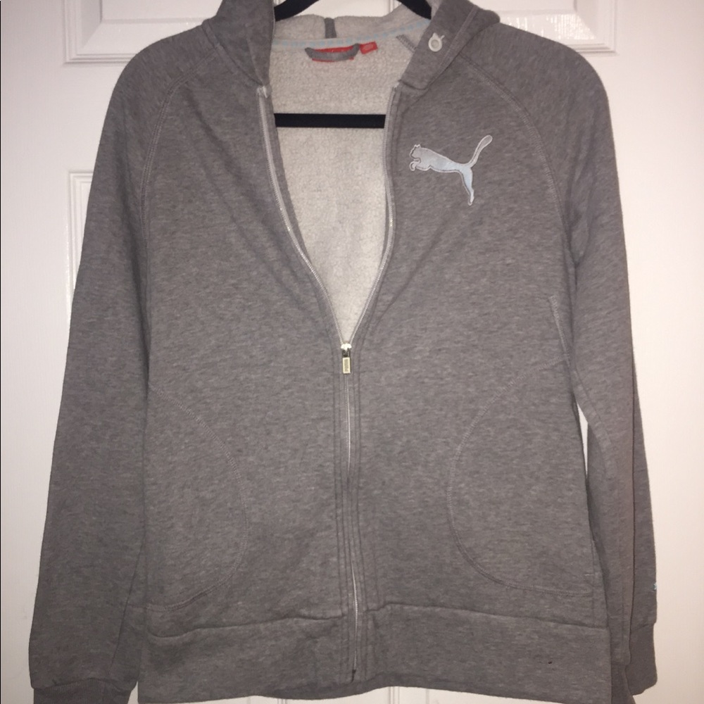 * Puma zip-up sweatshirt